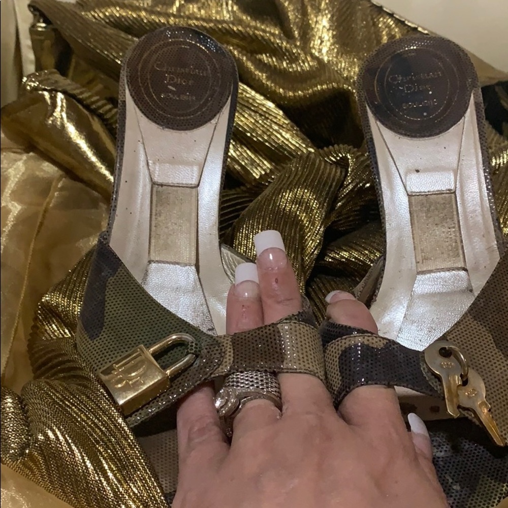 Christian Dior kitten heels